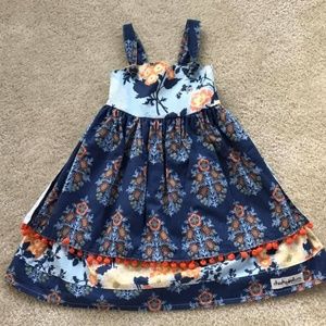 Cheekly plum kids dress